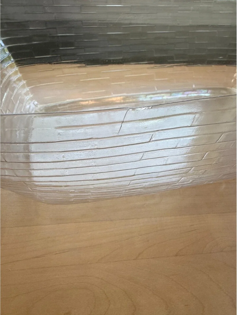Longaberger Clear Plastic Protector Hostess Treasure Basket #48534